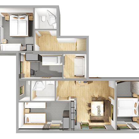 피스 Haus Enzian 아파트 외부 사진