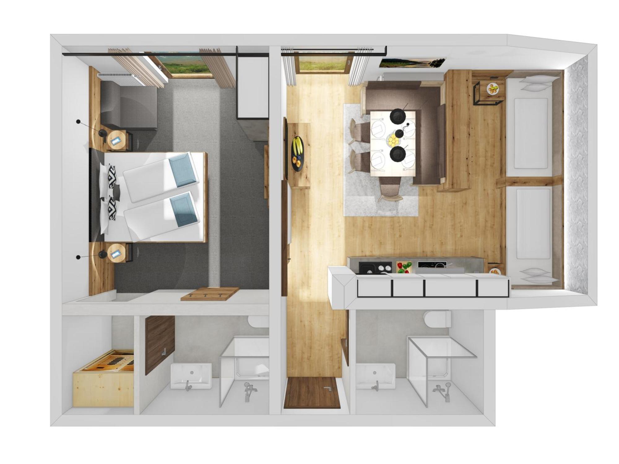 피스 Haus Enzian 아파트 외부 사진